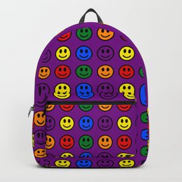 smiley faces backpacks society6