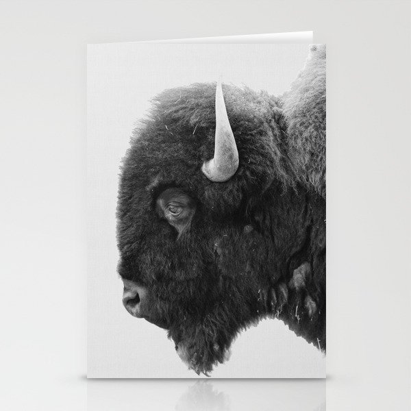 buffalo profile Stationery Cards