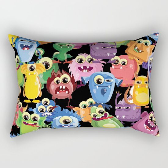 cute monsters Rectangular Pillow