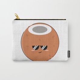 Cute Coconut Illustration Carry-All Pouch