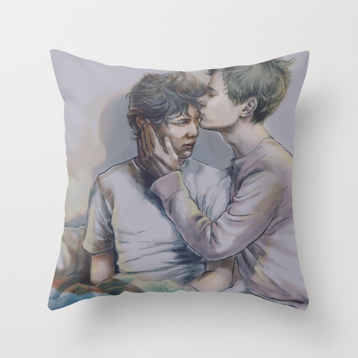 Keep Me Where the Light Is Throw Pillow