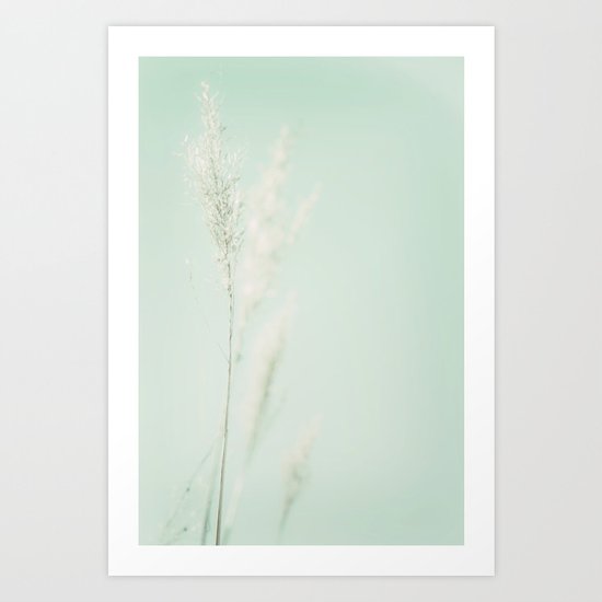 Aqua Art Print