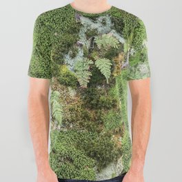 Moss Photograph All Over Graphic Tee