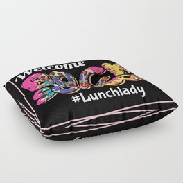Lunchlady back to school gifts Floor Pillow