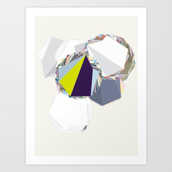 ‡ R ‡ Art Print
