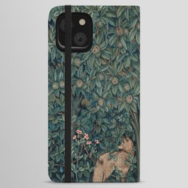 William Morris Greenery Tapestry Pt 2 iPhone Wallet Case