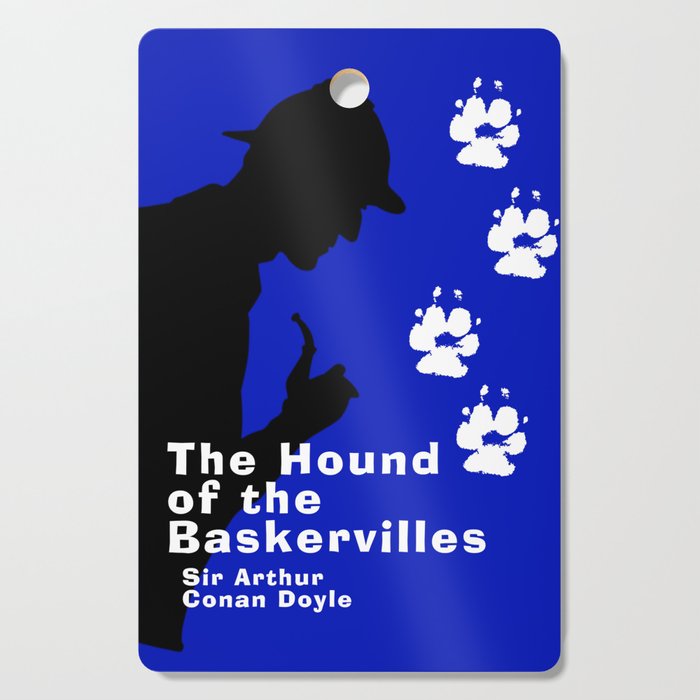 Hound of the Baskervilles Book Cover Cutting Board