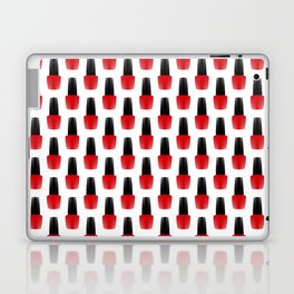Red Nail Polish Laptop & iPad Skin
