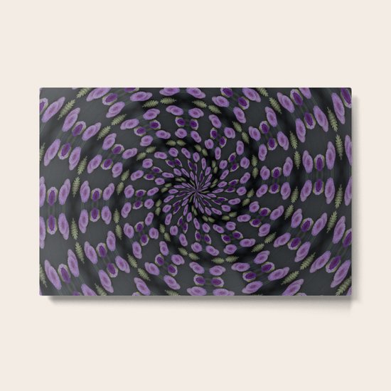 Purple Swirl Metal Print
