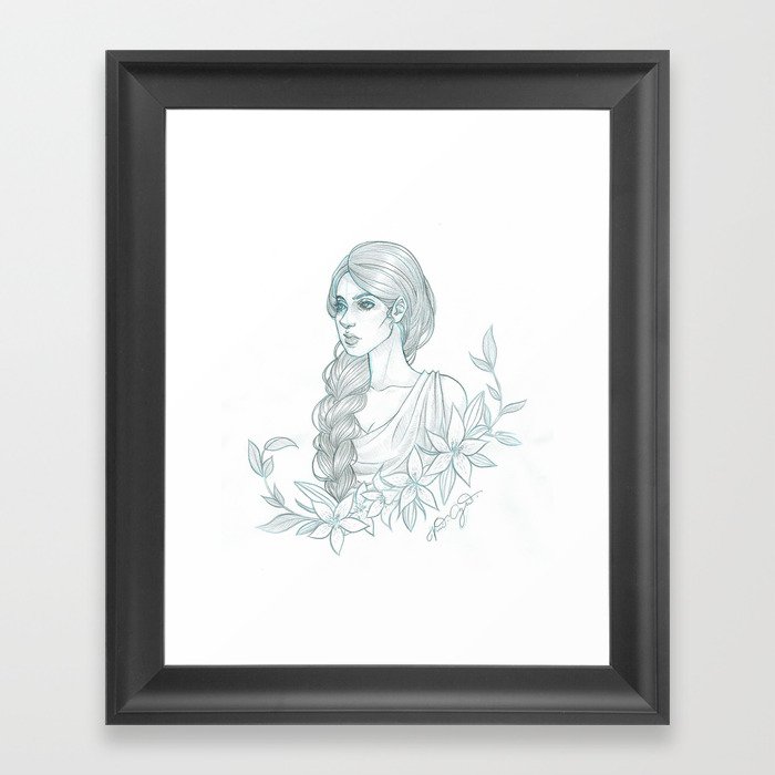 Athena Framed Art Print