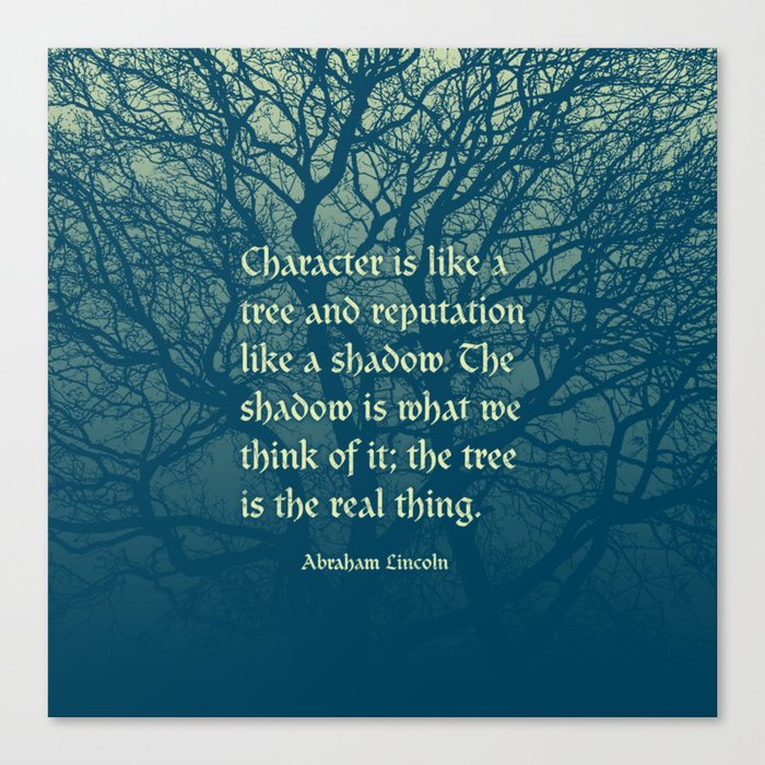 Canvas Lincoln Tech >> Tree Of Character Vintage Blue Deep Thoughts By Abe Lincoln Canvas Canvas Lincoln Tech >> Tree Of Character Vintage Blue Deep Thoughts By Abe Lincoln Canvas