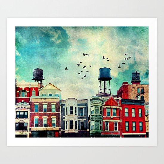 A Noble Avenue Art Print