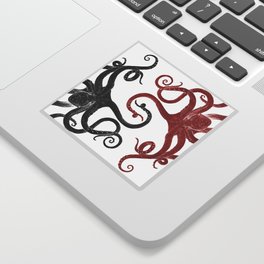 Vintage Octopus Sticker