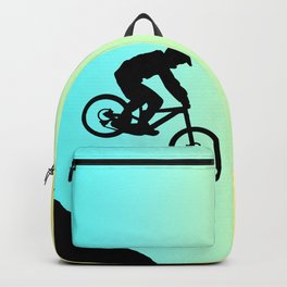 MTB Colors Backpack | Bmx, Downhill, Colors, Sport, Biker, Digital, Graphicdesign, Mtb, Rider, Nature 