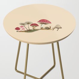 Woodland Mushrooms Side Table