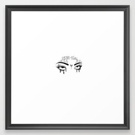 Dead Girl Framed Art Print