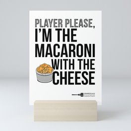 Macaroni With The Cheese Mini Art Print