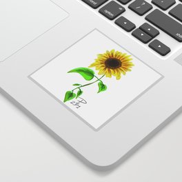 Sunny Flower Sticker