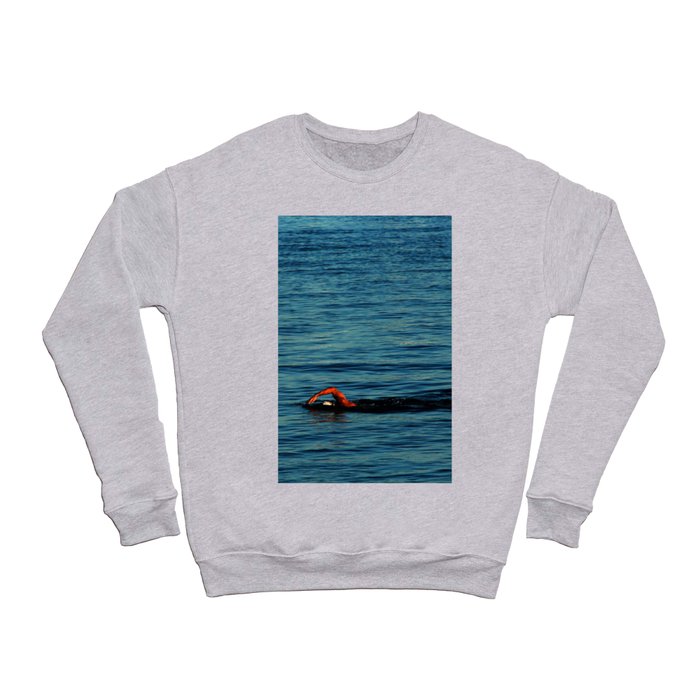 Swimmer Swimming Sea Sport Crewneck Sweatshirt