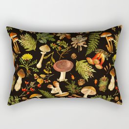 Vintage & Shabby Chic - Autumn Harvest Black Rectangular Pillow