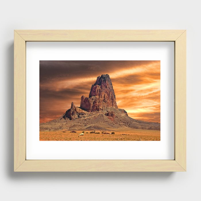 Desert Skies Recessed Framed Print