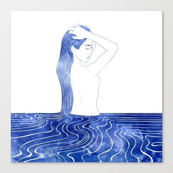 Nereid VII Canvas Print