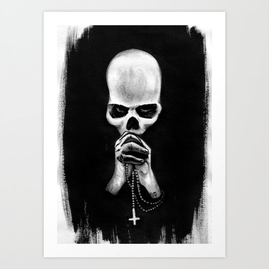 Straight Is the Gate and Narrow the Way Art Print