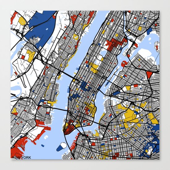New York Canvas Print