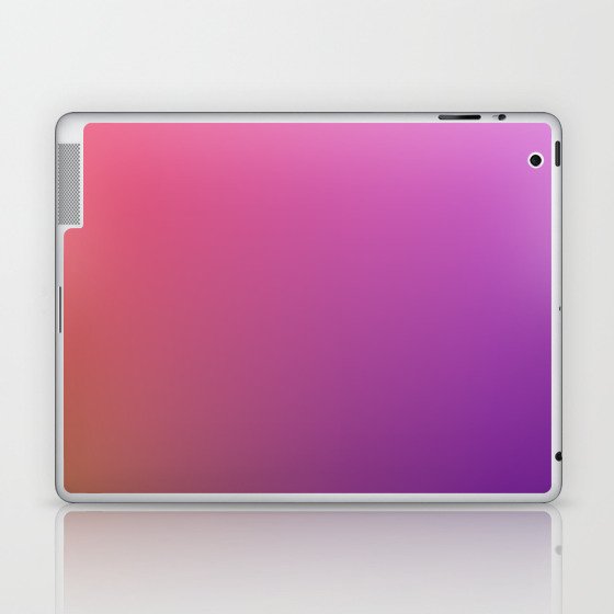 14 Rainbow Gradient Colour Palette 220506 Aura Ombre Valourine Digital Minimalist Art Laptop & iPad Skin