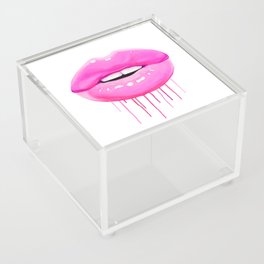 Pink lips Acrylic Box