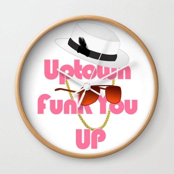 Uptown Funk Wall Clock