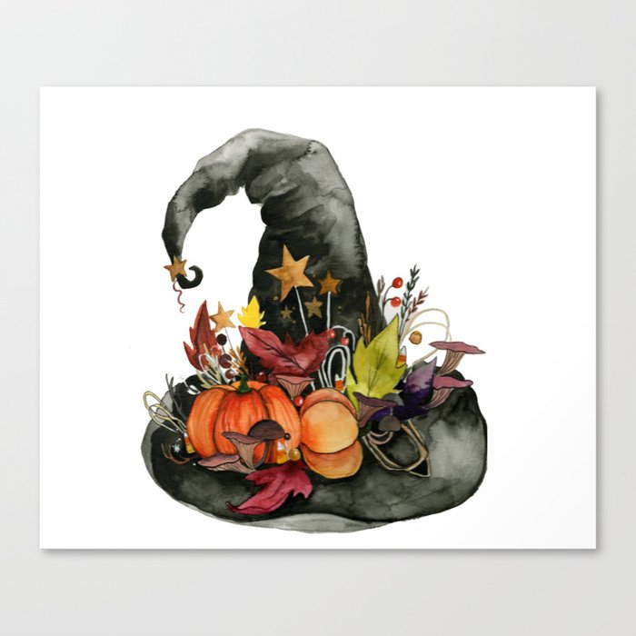 Autumn Witch  Canvas Print
