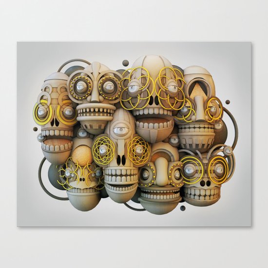 a new face Canvas Print