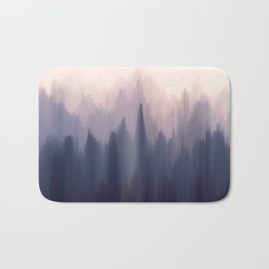 Morning Fog I Bath Mat