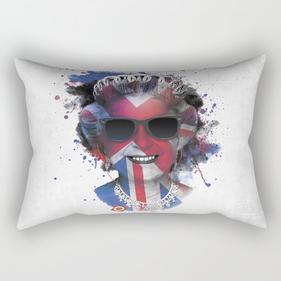 Queen Listen Music Rectangular Pillow