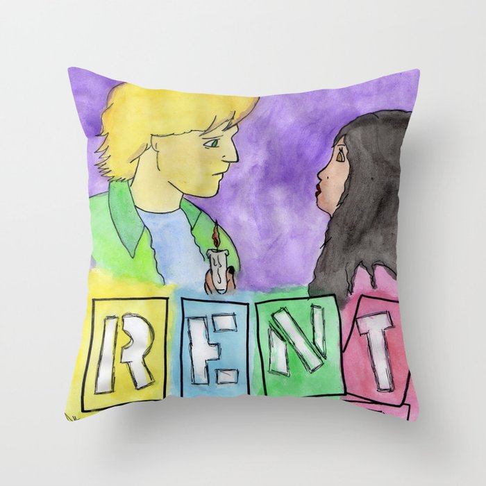 Rent Throw Pillow