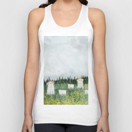 There's Ghosts By The Apiary Again... Tank Top
