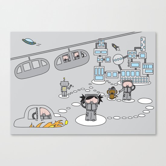Future Canvas Print