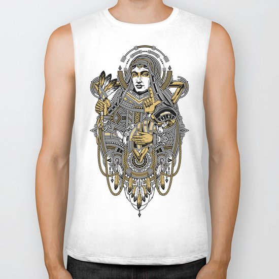mother of punk Biker Tank