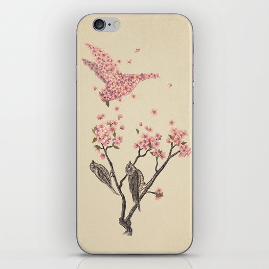 Blossom Bird iPhone & iPod Skin