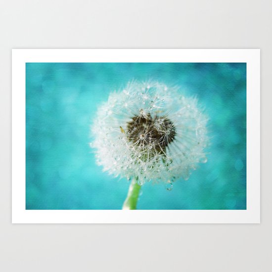 dandelion-one Art Print