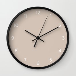  Boho Minimal Numbered Wall Clock // 21 Wall Clock