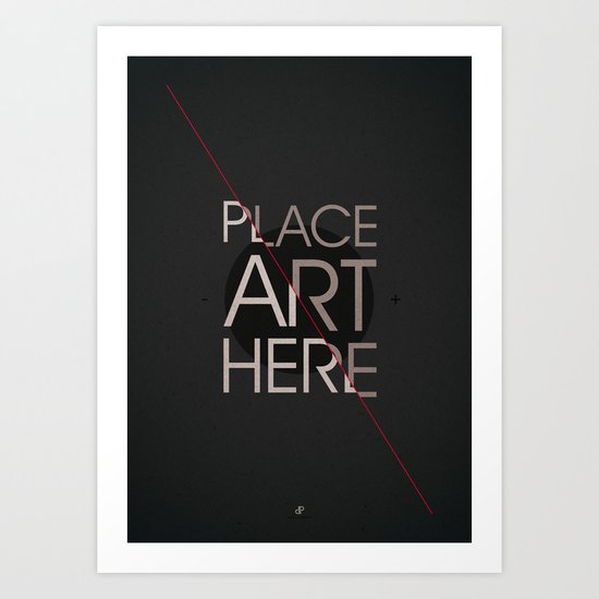 The Art Placeholder Art Print