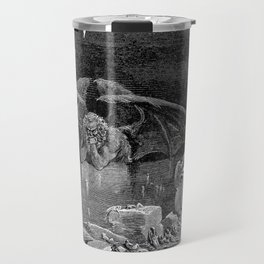 Lucifer, King of Hell Gustave Dore Travel Mug