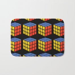 Rubiks Cube  Bath Mat | Rubiks, 18980S, Rubik, Graphicdesign, Art, Retro, Design, Digital, Cubes, Cube 