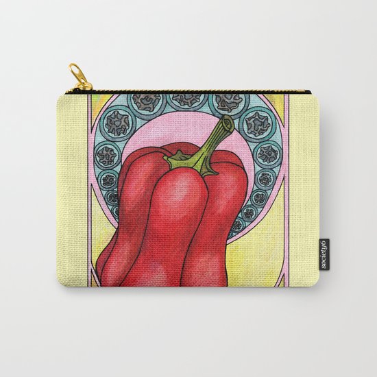Art nouveau. Pepper. Carry-All Pouch