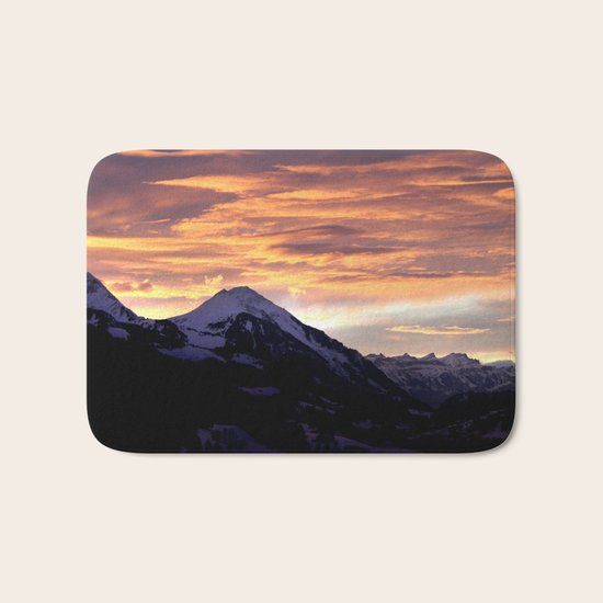 Sky Fire Bath Mat