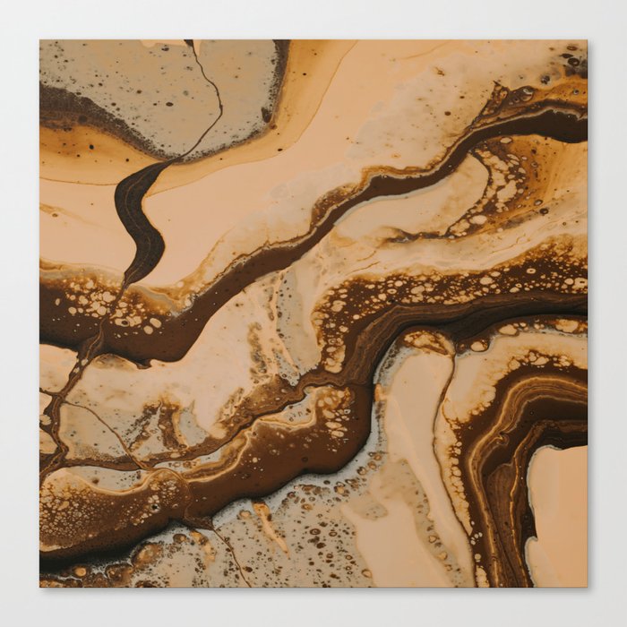 Copper Texture 01 Canvas Print