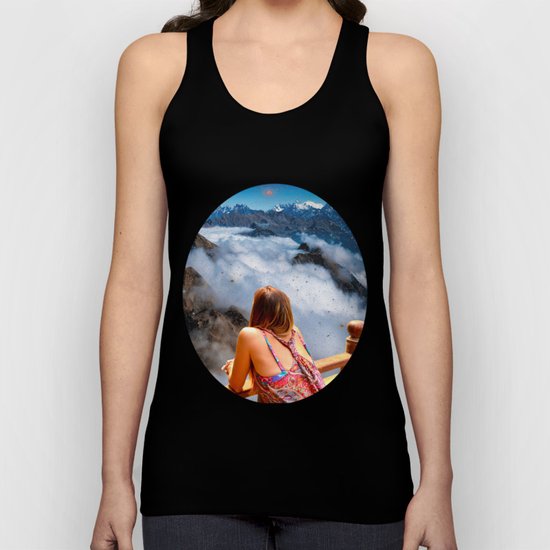 On the top Unisex Tank Top