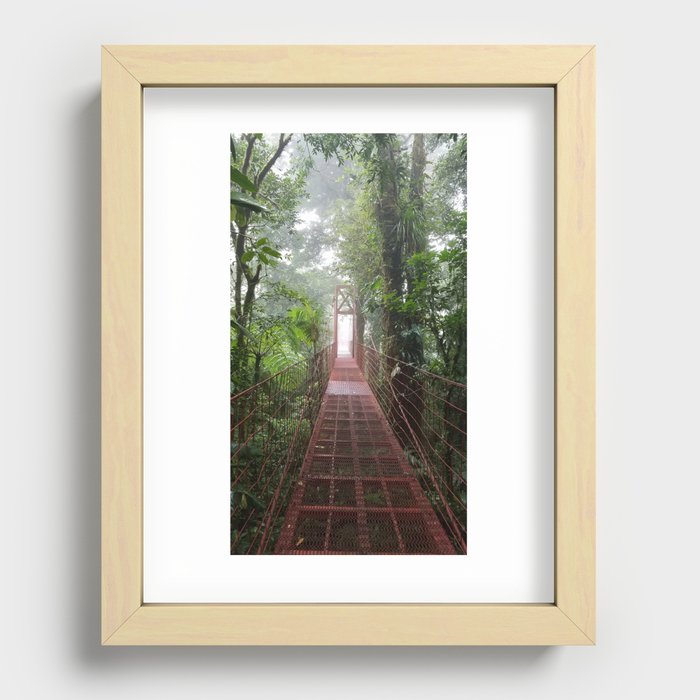 Cloud Forest Recessed Framed Print